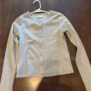 Hollister Light Gray Camisole Top